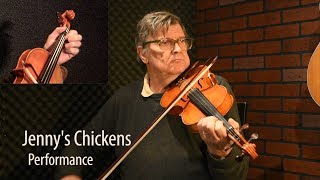 Video thumbnail of "Jenny's Chickens - Trad Irish Fiddle Lesson from Kevin Burke"