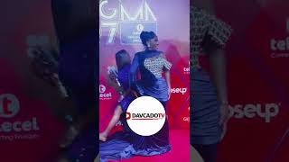 Gosple musician Diana Hamilton Graced the 27th Telecel Ghana Music Awards  #davcadotv #gunnyboy