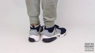 Nike Flyknit Presto Ultra - College Navy - On-feet Video at Exclucity