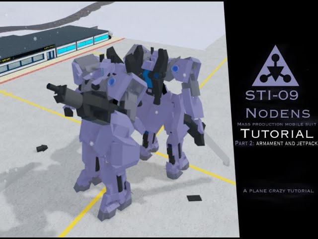 STI-09 Nodens mass production mech (Part 2-armaments and jetpack