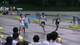 2016/08/27　一橋戦 100m　田中恭　長久