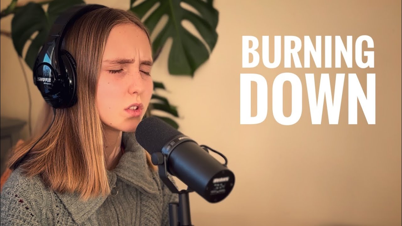 Burning Down - Alex Warren (COVER by  14yo Kinga Gawron )