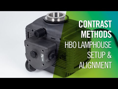 Contrast Methods - HBO lamphouse set-up and alignment for BA410E & AE31E | by Motic Europe