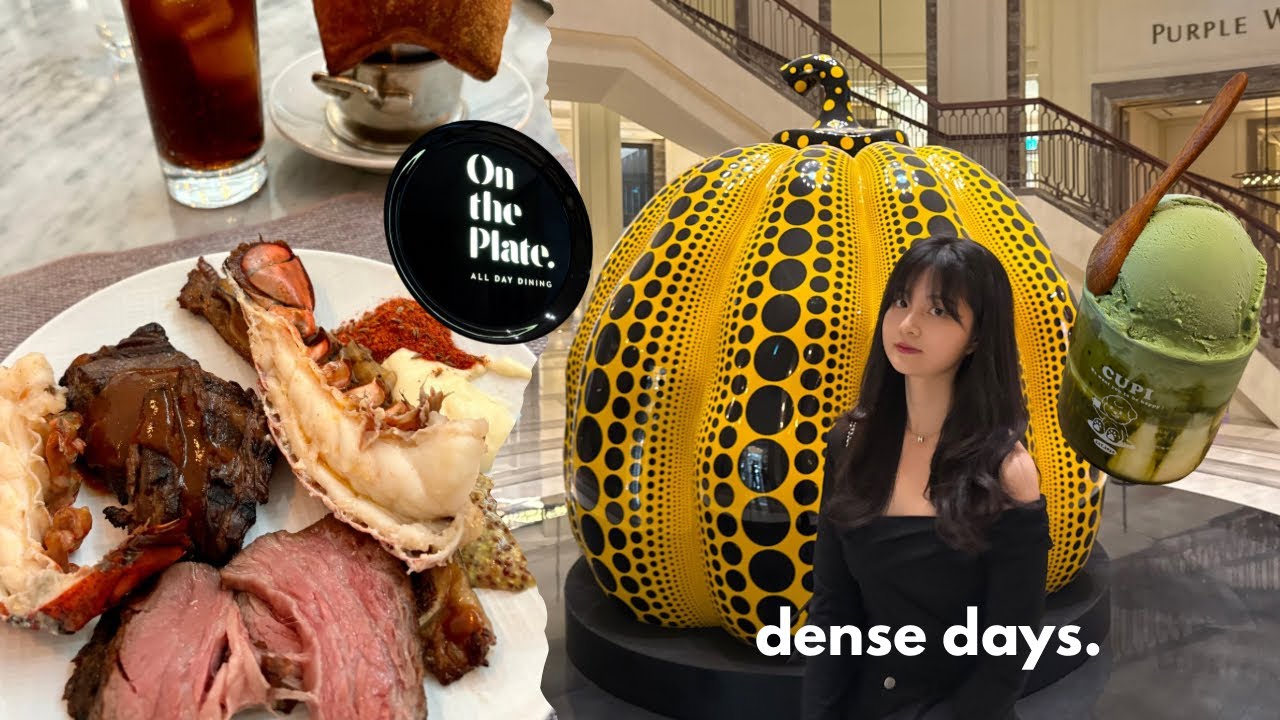 [vlog] 하루의 밀도 | 파라다이스시티 온더플레이트🦞