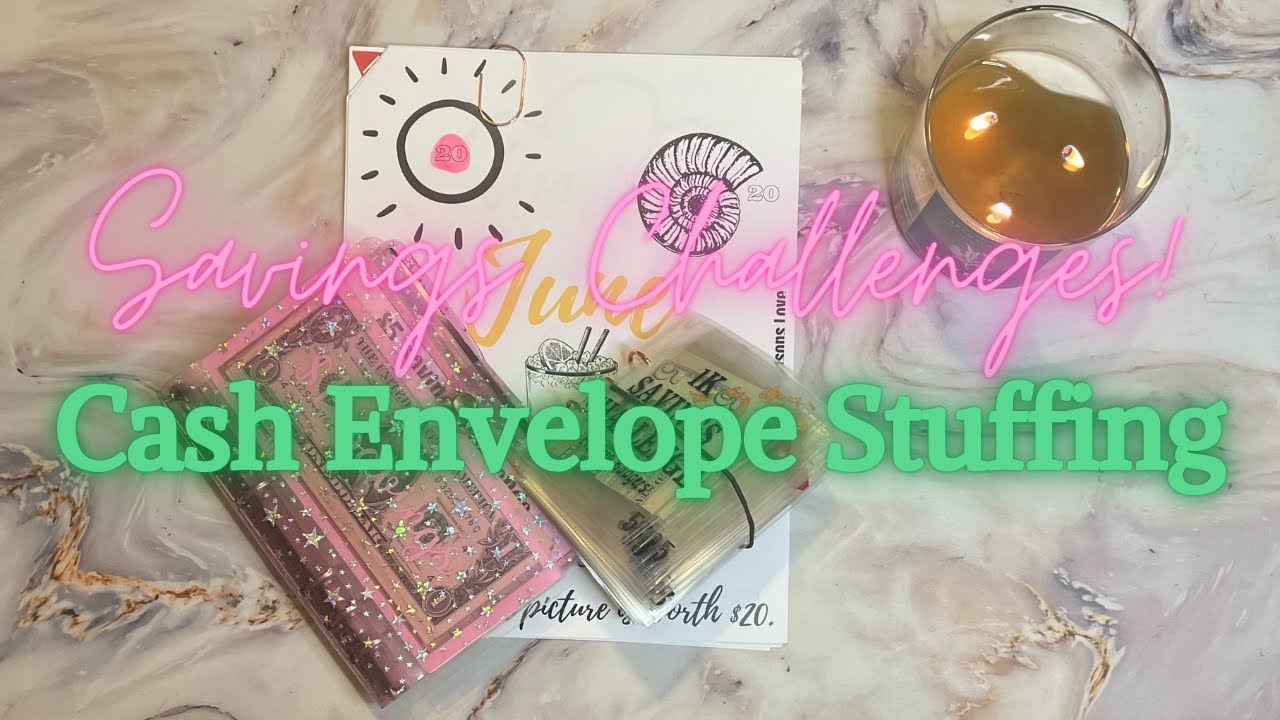 SAVINGS CHALLENGES | CASH ENVELOPE STUFFING | MAY 2022 | Kerensa Amanda