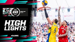 Brazil 🇧🇷 vs Japan 🇯🇵 | Men | Knockouts Highlights | FIBA 3x3 World Cup 2023