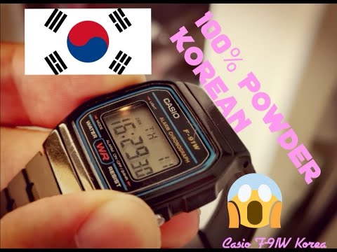 casio made in korea