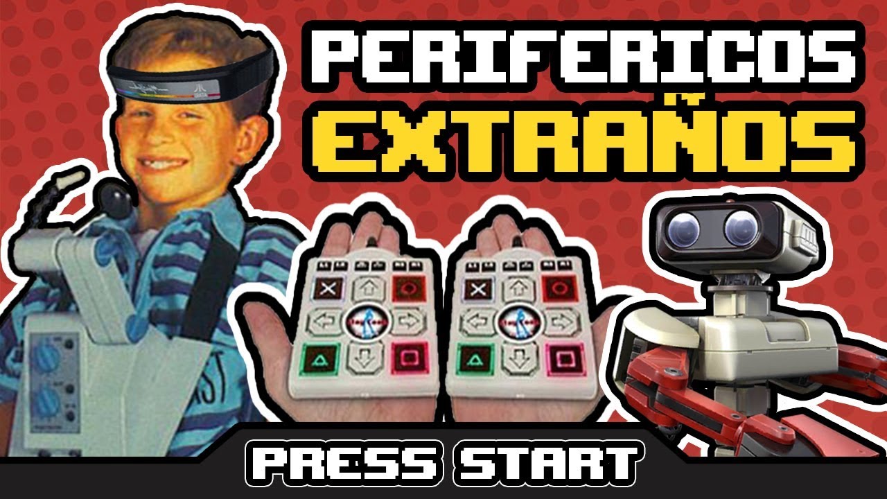 Perifericos extraños en videojuegos