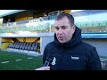 Trenerio komentaras | Žalgiris - TransINVEST | Klevinskas " Moterų A lyga | Interview