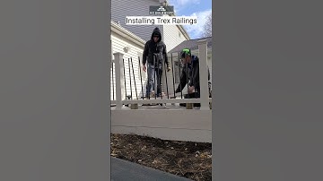 Trex Railing Install