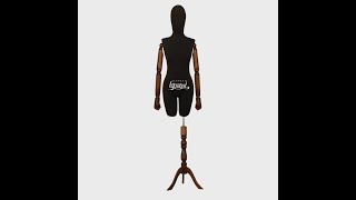 Istanbul Manken Yuksek Kalite Cok Fonksiyonel Bayan Ahsap Kukla Kollu Terzi Mank