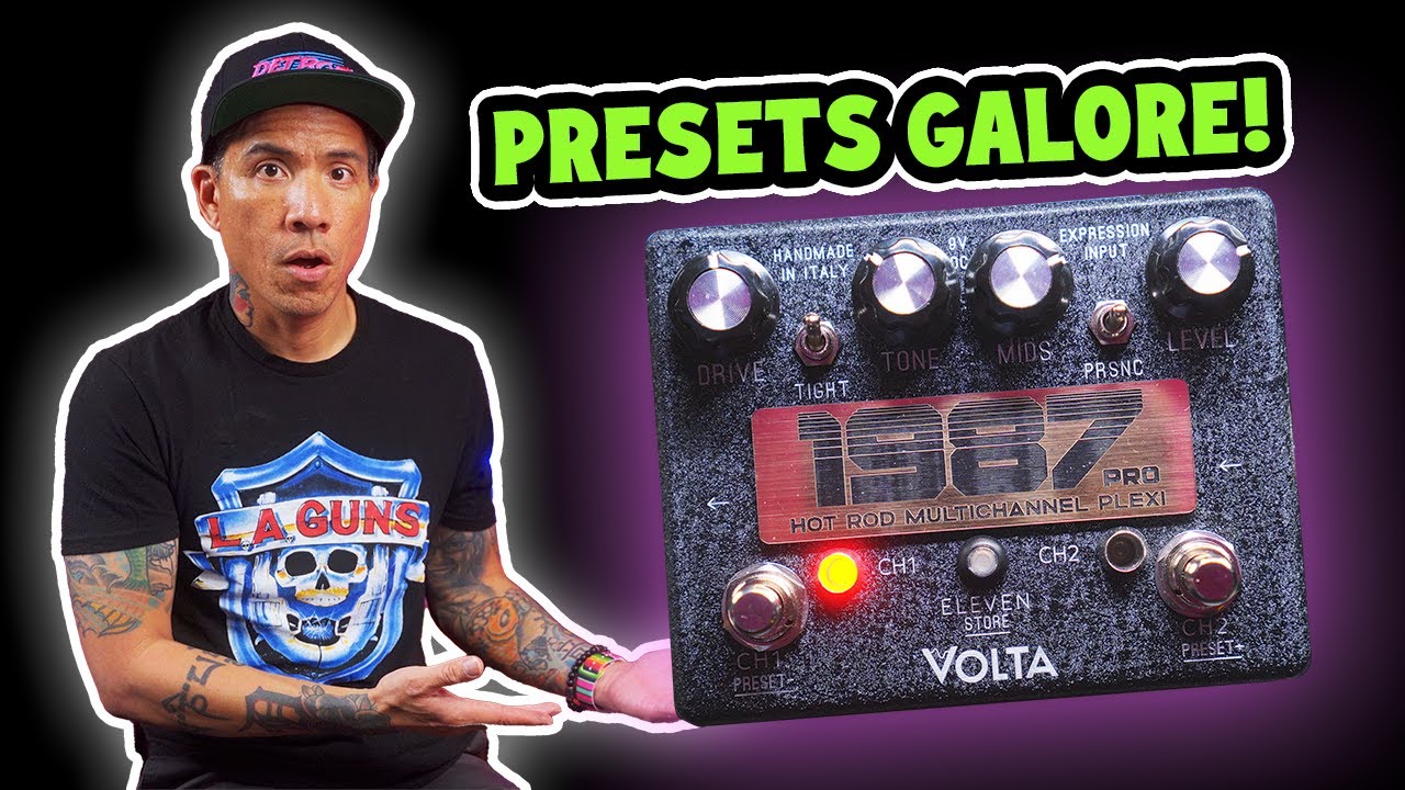 1987 PRO MIDI - Plexi Overdrive Distortion|HandMade Guitar Pedals