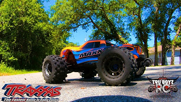 Traxxas Maxx Speed Run With The 2050Kv 185 Amp Blx System