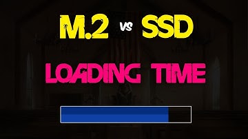 M.2 NVME vs SSD Far Cry 5 Loading Time and Benchmark