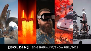 3D-Generalist Showreel 2023 | BOLDIN