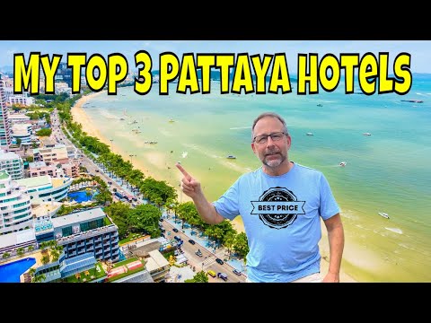 My TOP 3 SUPER NICE budget hotels in CENTRAL PATTAYA🤑🤑