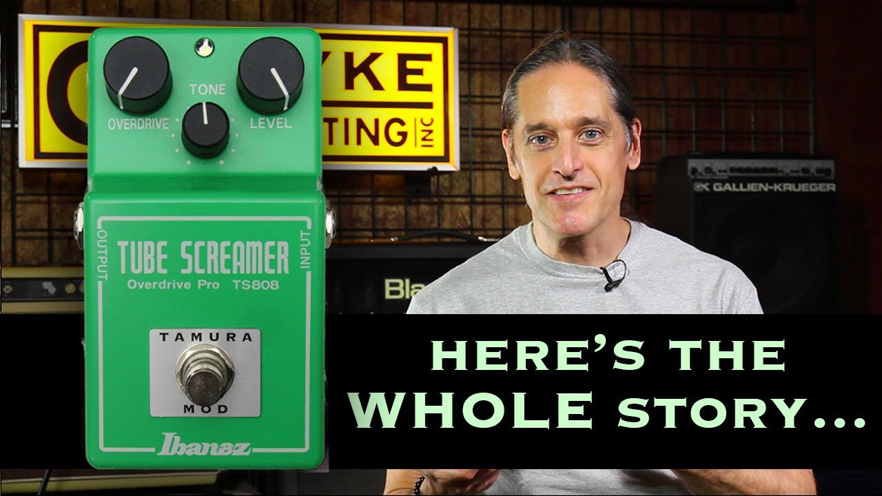 Ibanez TS808 Tamura-Mod Tube Screamer (The full story) with Kevin Bolembach  (NEW for 2021)