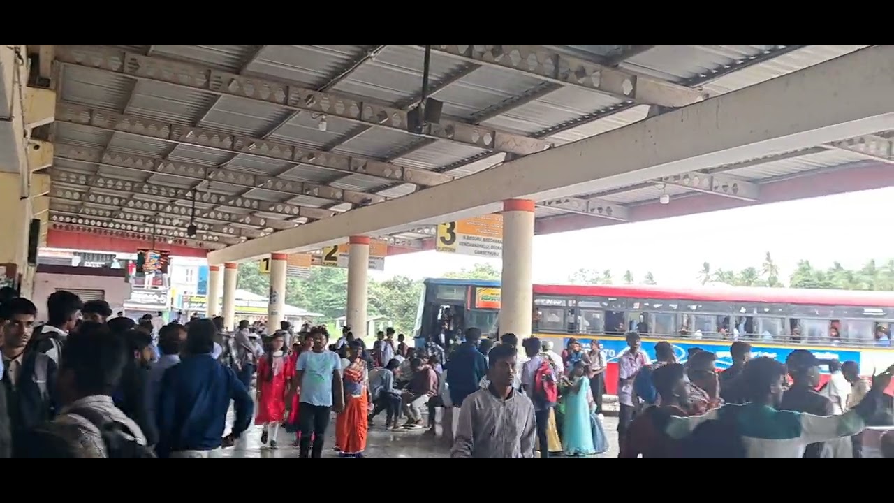 HD Kote Bus Stand Karnataka 🤩 
