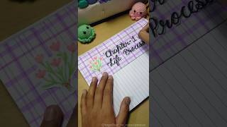 Notebook Divider Idea 🌷✨ #togetherwcreativeness #notebookideas #creativeart #shorts