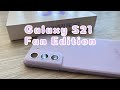 Samsung Galaxy S21 FE Lavender Unboxing