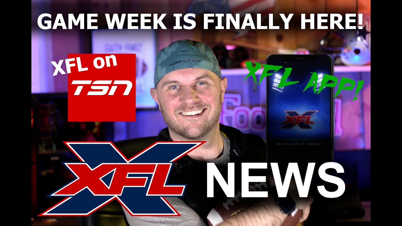 XFL NEWS GAME WEEK! XFL APP, Game Spreads & MORE! YouTube