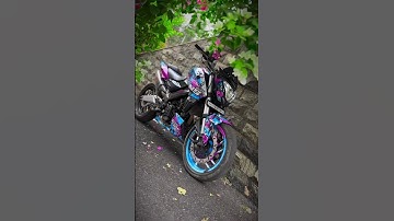 NS 160 MODIFICATION‼️pulsar ns 160 modified wrapping #ns160​  #shorts​​ #modified​​ #wrapping​