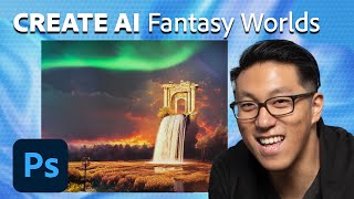 Design Your Fantasy World in Photoshop (beta) | Tutorial for Beginners | Adobe Photoshop