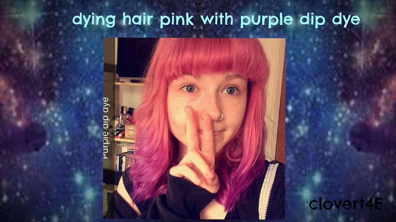How To Dye Your Hair Pink With Purple Ends Ct4e