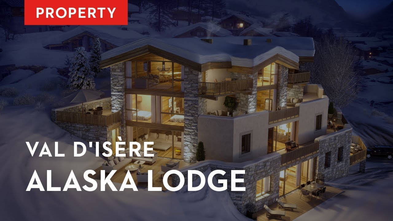 Ski Apartments for sale, Val d'Isère Alaska Lodge YouTube