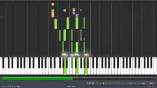 Video thumbnail of "Travie McCoy feat Bruno Mars- Billionaire [Piano Tutorial]"