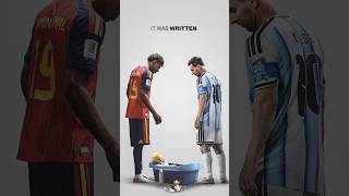 El destino de Messi y Lamine Yamal está escrito.