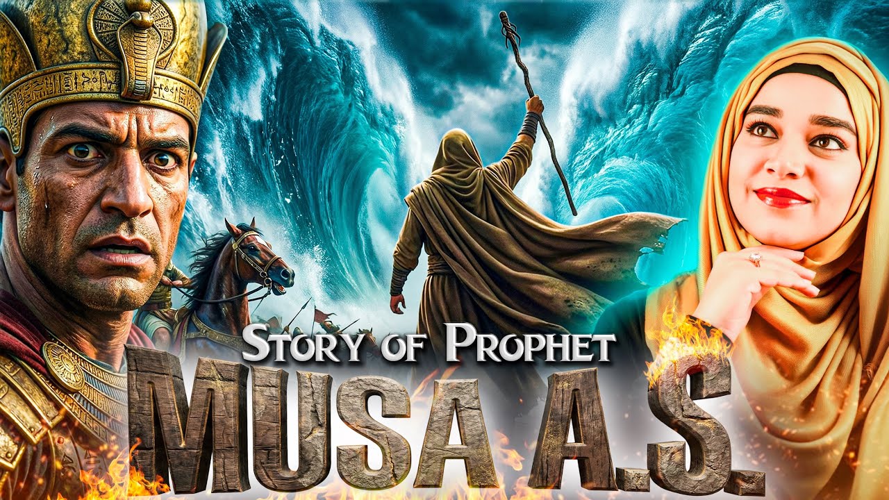STORY OF PROPHET MUSA (A.S) in Urdu/Hindi- RAMSHA SULTAN #prophetstories #ramadan@ramshasultankhan
