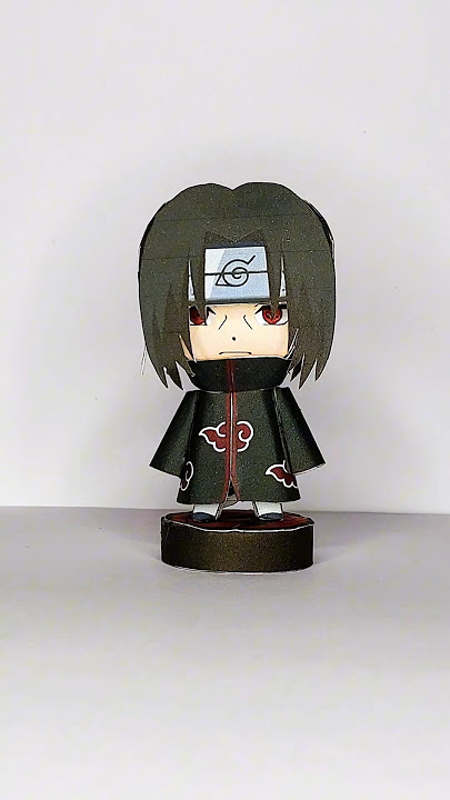 Itachi Uchiha Papercraft #anime #naruto #itachi #chibi #otaku #papercraft