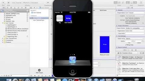 Xcode 4.6 Tutorial | How to apply app icon and launch image