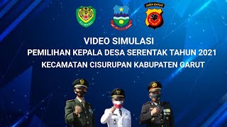 PEMBINAAN LINMAS || SIMULASI PILKADES SERENTAK TAHUN 2021
