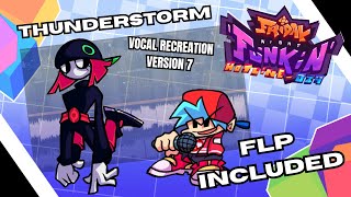 FNF: Hotline 024 Thunderstorm Vocal Recreation V7 (+ FLP) | M1K3Andrew