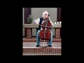 Papa spielt Bach in einer Kirche - Cello Suite Nr. 1 G-Dur, BWV 1007 - Allemande