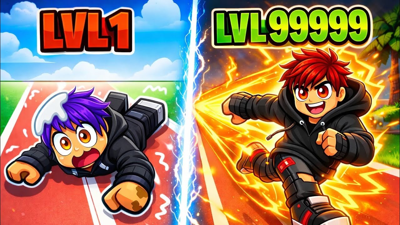 LVL 1 VS LVL 999 IN SUPER HERO SPEED 🔥 | ROBLOX | Tecsaan Gamerz