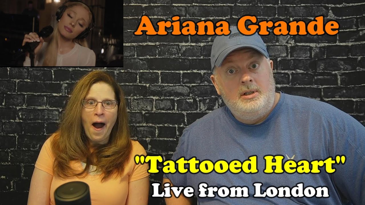 Reaction to Ariana Grande "Tattooed Heart" Live from London