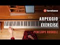 How to play flowing arpeggios on piano