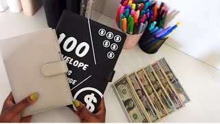 $635 CASH STUFFING | 100 ENVELOPE CHALLENGE | BILLS SAVINGS CHALLENGE |