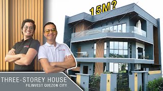 House Tour 11: 3 Storey House Filinvest Quezon City