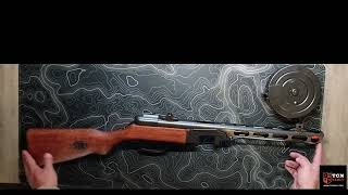 Denix PPSH-41 Non-Firing Submachine Gun Replica Product Overview