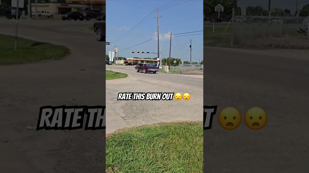 Rate this burnout ‼️‼️ 