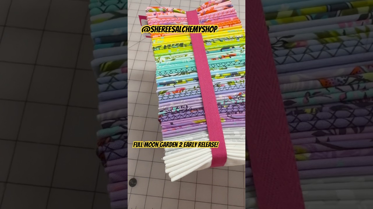 FQ Bundle Unboxing - Tula Pink Full Moon Garden 2 