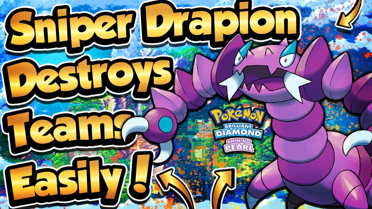 SNIPER DRAPION DOES INSANE DAMAGE! Pokémon Brilliant Diamond