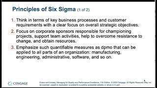 Quality Management Chapter 9 Lecture