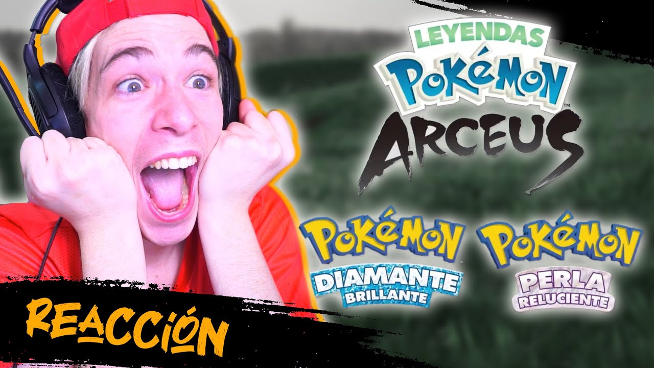 Pokémon Legends ARCEUS  y Pokémon Diamante Brillante y Perla Reluciente | FOLAGOR REACCIONA