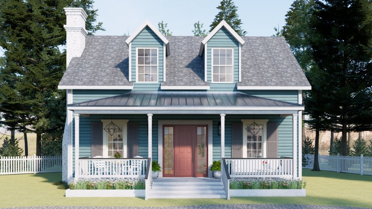 10x10m (32x32ft) Can't Help Falling In Love With This Cottage House !!!