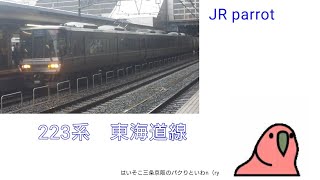 JR parrot 【223系　東海道線編】